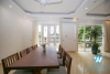 Gorgeous house with front yard and top terrace and lake view for rent in Tay Ho, Hanoi